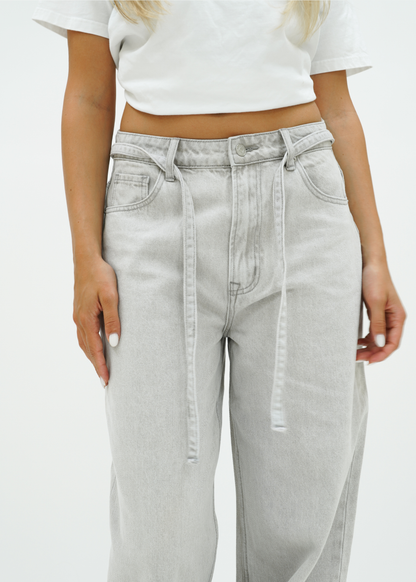 Baggy jeans light washed grey (tall)